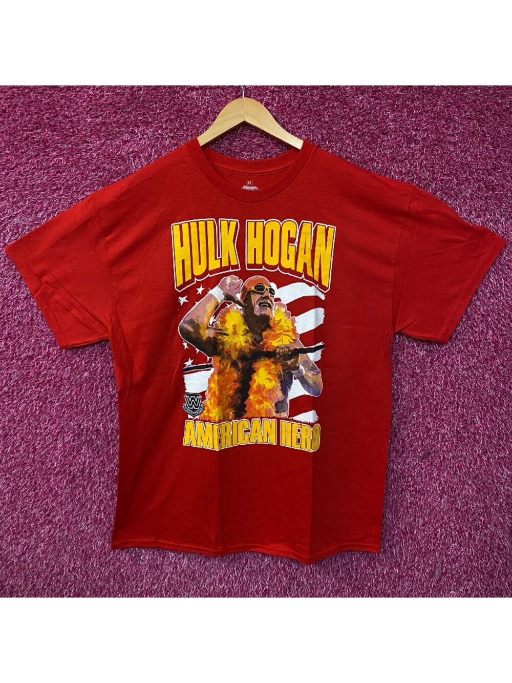 WWE Hulk Hogan "American Hero" Graphic T-Shirt XL